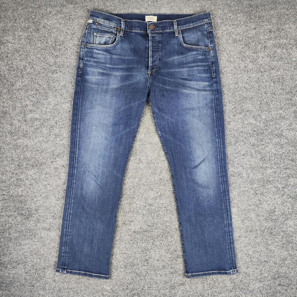 Citizens Of Humanity Emerson Boyfriend Jeans Womens 31 Blue Mid Rise Denim